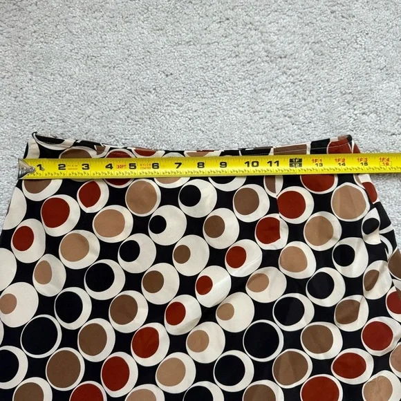 Banana Republic New Pencil 100% Silk Skirt in Black, Brown, Cream Sz 6 - Picture 5 of 7